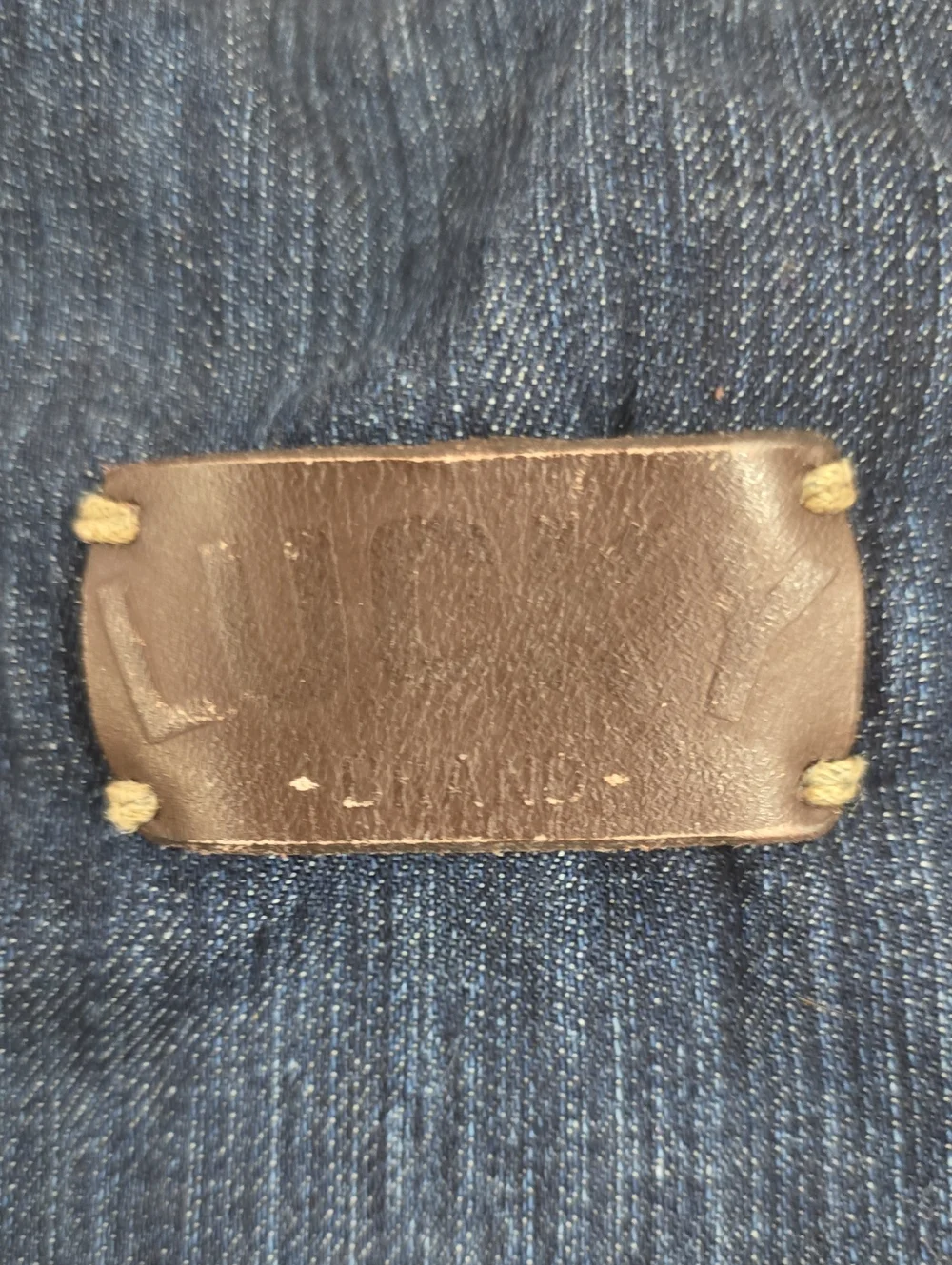 Lucky Brand Vintage Denim Crossbody Bag